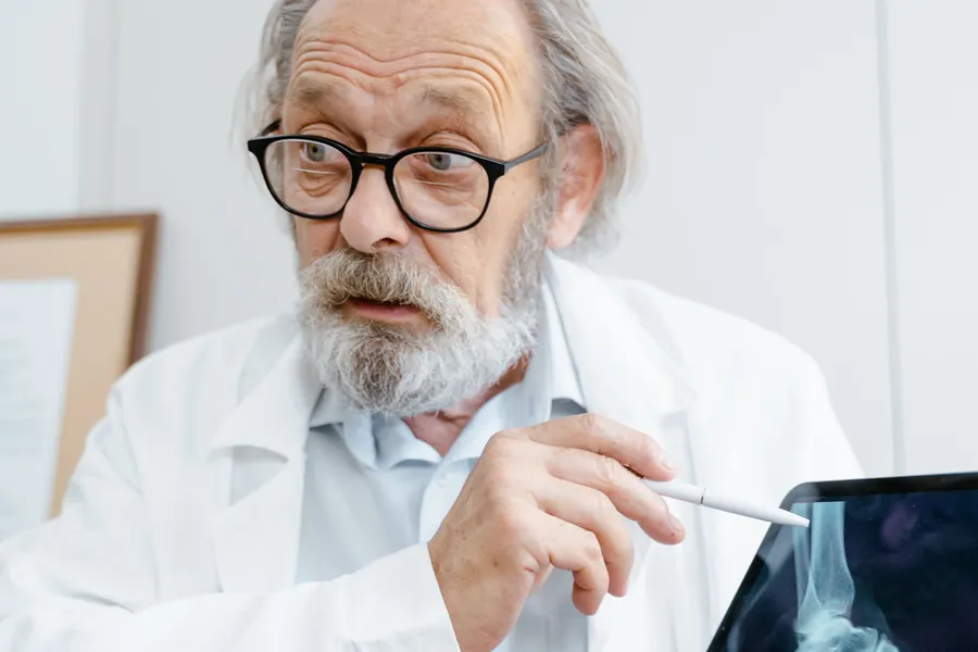 Physician reviewing too many property options